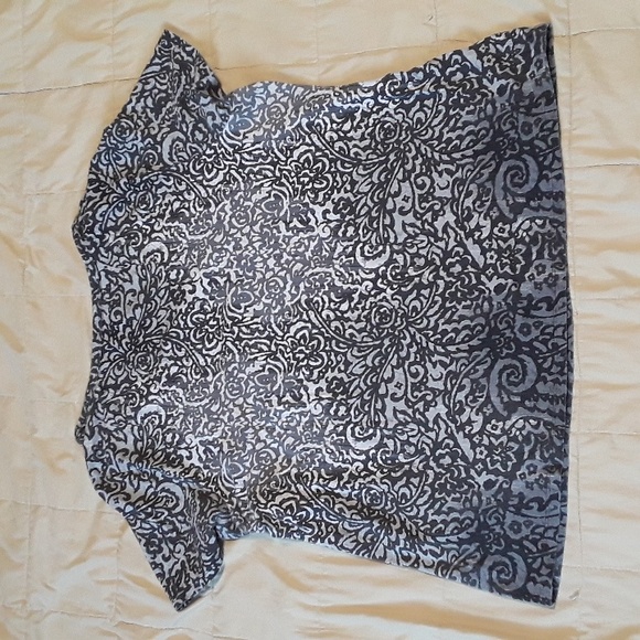Style & Co Tie Dyed Top Gray Size 2X - Picture 5 of 6